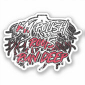 Polen Pools Roots Heritage Pride Sticker (Voorkant)