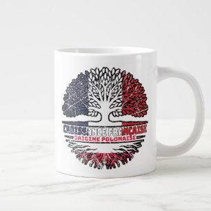 Polen Poolse Franse vlag - boomkorren Grote Koffiekop