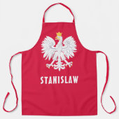 Polen Poolse Rode Witte Adelaar Polska Aangepaste  Schort (Voorkant)