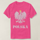  Polen Poolse vlag Eagle T-shirt (Design voorkant)