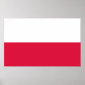 Polen - Poolse vlag Poster (Voorkant)
