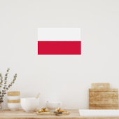 Polen - Poolse vlag Poster (Keuken)