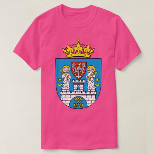 Polen Poznan Crest Pools Polska T-shirt (Design voorkant)