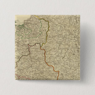 Polen, Pruisen 3 Vierkante Button 5,1 Cm