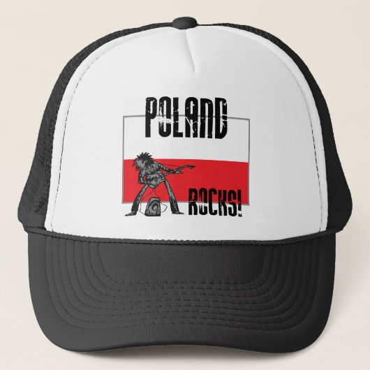 Polen Rocks Trucker Pet (Voorkant)
