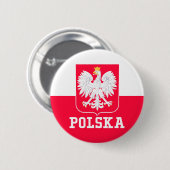 Polen Ronde Button 5,7 Cm (Voorkant /achterkant)