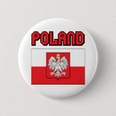 Polen Ronde Button 5,7 Cm (Voorkant)