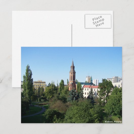 Polen Schilderachtig Briefkaart (Voorkant / Achterkant)