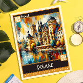 Polen |  schilderij briefkaart