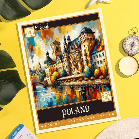 Polen |  schilderij briefkaart