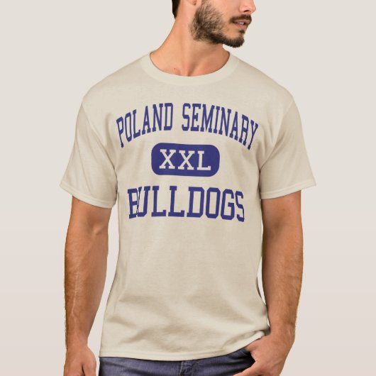 Polen Seminarie - Bulldogs - High - Youngstown T-shirt (Voorkant)