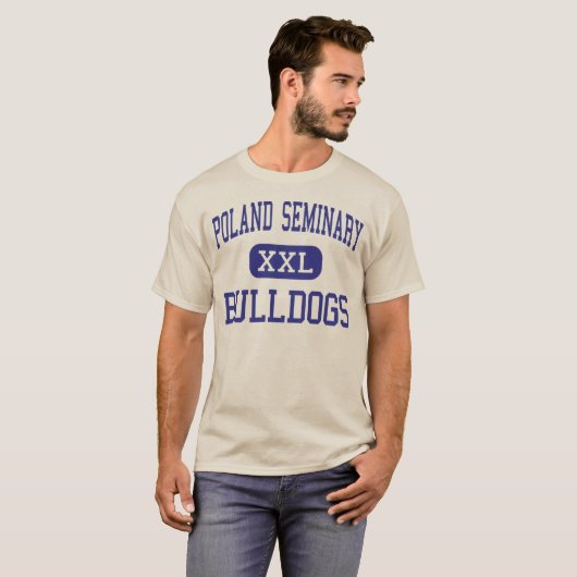 Polen Seminarie - Bulldogs - High - Youngstown T-shirt (Voorkant volledig)