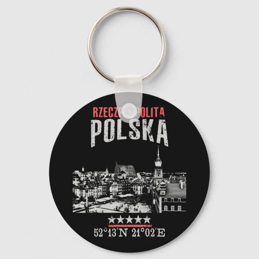 Polen Sleutelhanger (Voorkant)