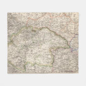 Polen, Slowakije Fleece Deken (Voorkant (Horizontaal))