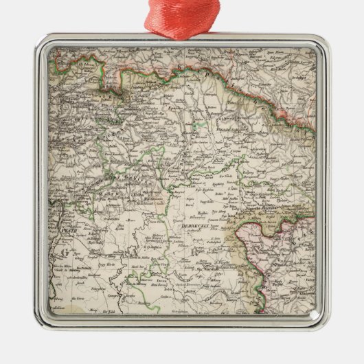 Polen, Slowakije Metalen Ornament (Voorkant)