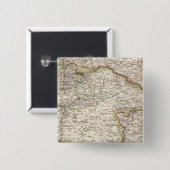 Polen, Slowakije Vierkante Button 5,1 Cm (Voorkant /achterkant)