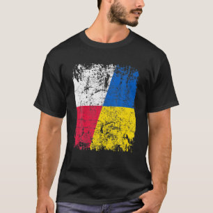 Polen staat met Oekraïne in Polen onder de vlag vi T-shirt