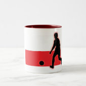 Polen Striker 1 Tweekleurige Koffiemok (Center)