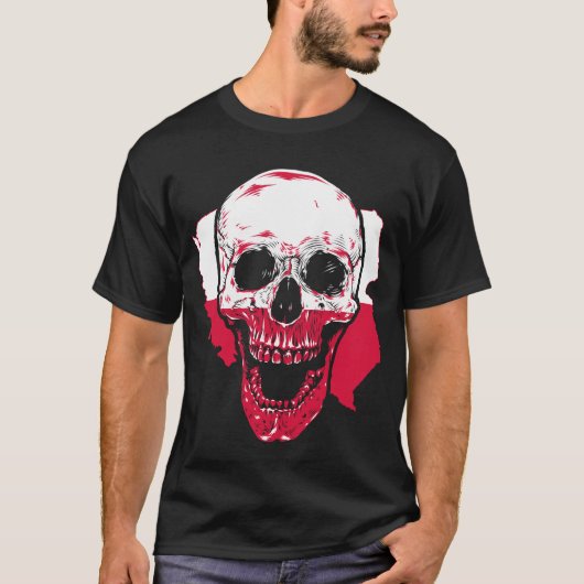 Polen Totenkopf T-shirt (Voorkant)