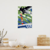 Polen Vintage Travel Poster (Keuken)