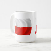 Polen Vlag Mok (Voorkant links)