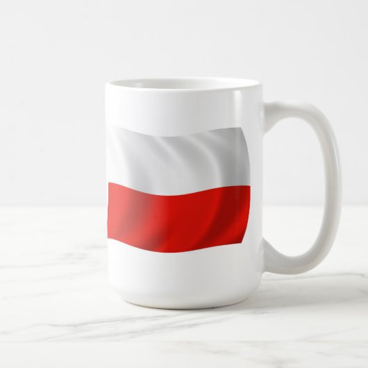 Polen Vlag Mok (Rechts)