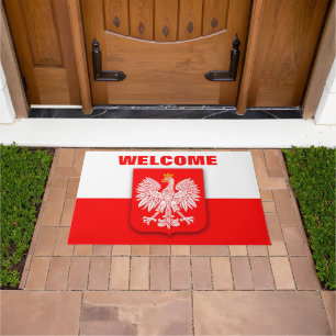 Polen Vlag Patriottisch Polska Reizen Arend Witamy Deurmat