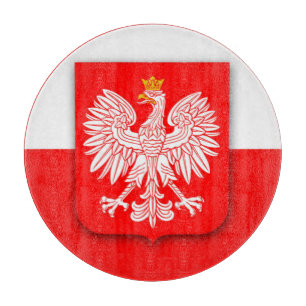 Polen Vlag Patriottisch Pools Polska Reizen Europa Snijplank