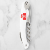 Polen Vlag Patriottisch Voetbal Polska Kurkentrekker (Achterkant)