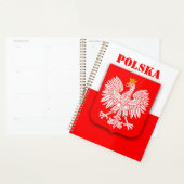 Polen Vlag Patriottisch Voetbal Polska Reizen Euro Planner (Display)