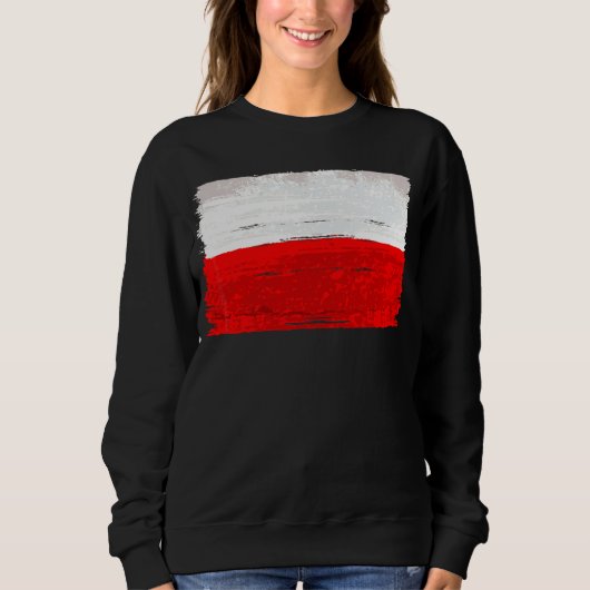 Polen Vlag Polen Trui (Voorkant)