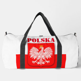 Polen Vlag Polska Patriottisch Football Voetbal Plunjezak