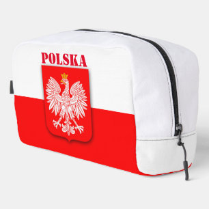 Polen Vlag Polska Patriottisch Football Voetbal Toilettasje