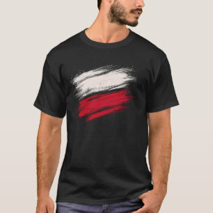 Polen Vlag Poolse Vlag Polska Flaga Polski Trots T-shirt