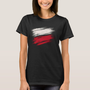 Polen Vlag Poolse Vlag Polska Flaga Polski Trots T-shirt