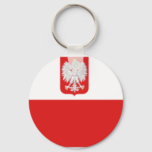 polen vlag sleutelhanger