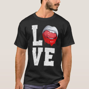 Polen Vlag Voetbal Fan Love Pole T-shirt