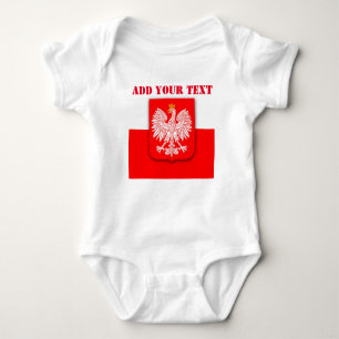 Polen Vlag WK 2022 Football Voetbal Romper