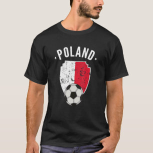 Polen Voetbal Polen Vlag Football Pools Pride RO T-shirt