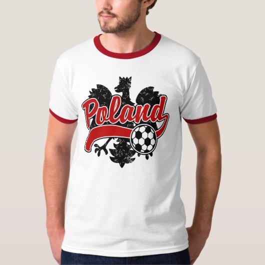 Polen Voetbal T-shirt (Voorkant)