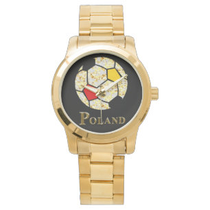 POLEN VOETBALHORLOGE HORLOGE