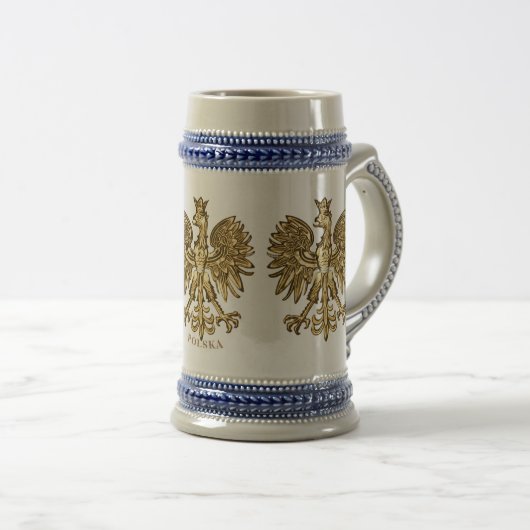Polen (Wapen) Golden Crest Bierpul (Voorkant rechts)