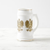 Polen (Wapen) Gouden Crest Bierpul (Voorkant rechts)