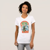 Polen Warschau Mermaid T-shirt (Voorkant volledig)