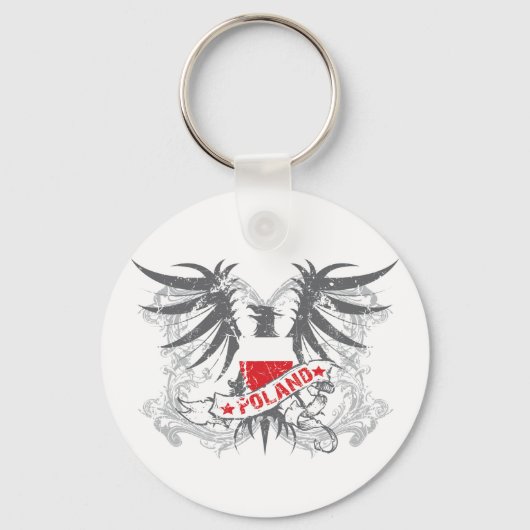 Polen Winged Sleutelhanger (Voorkant)