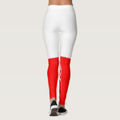 Polen WK 2026 Football Voetbal Polska Leggings (Achterkant)