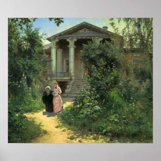 Polenov - Granny's Orchard Poster (Voorkant)