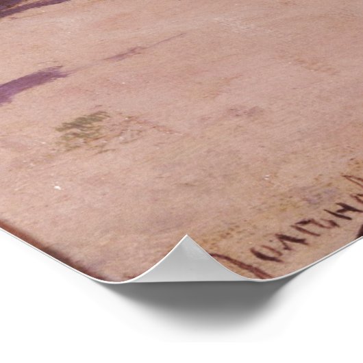 Polenov - olijfbomen in Palestina Poster (Hoek)