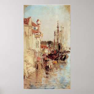 Polenov - Venetiaanse Kanalen Poster