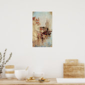 Polenov - Venetië Channels Poster (Keuken)